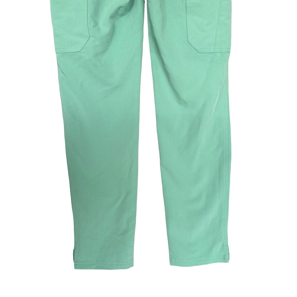 Figs Yola High-Rise Slim Fit Anti-Wrinkle Stretch Scrub Trouser Pants Size XXS - Picture 4 of 9